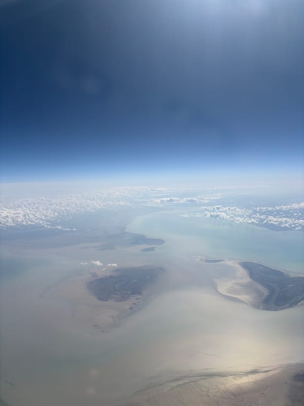 Earth atmosphere photographed from space over Kazakhstan