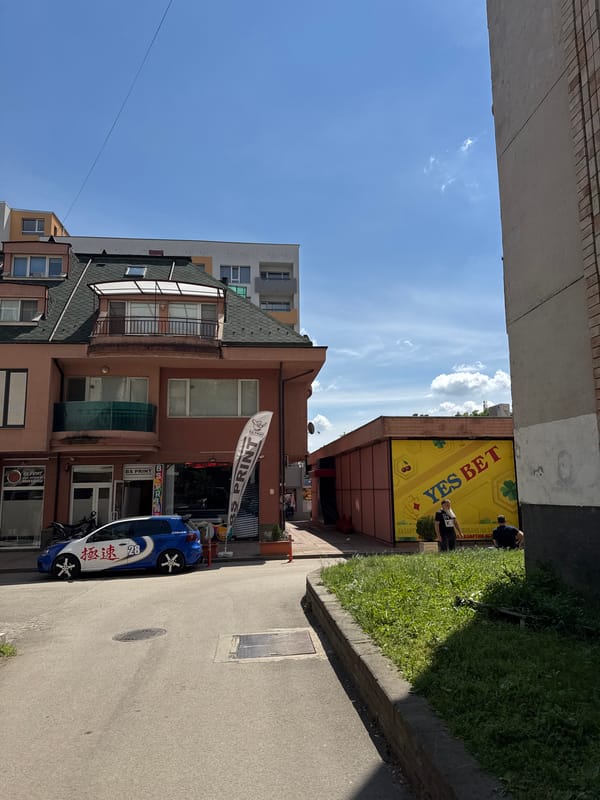 Morning street scenes and resident documented in Sofia