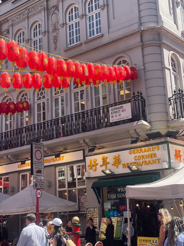 Sunny afternoon stroll through Chinatown and Piccadilly Circus