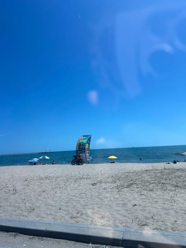 Sunny morning scenes captured along Varna beachfront and streets