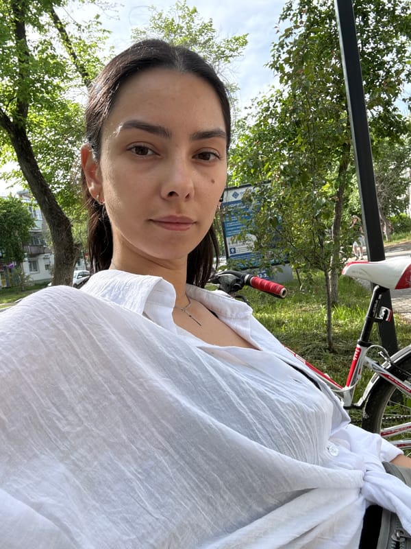 Casual spring day moments captured in Chaikovsky, Russia