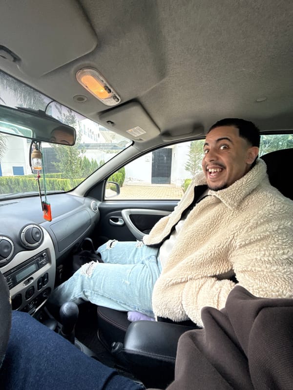 Healthcare workers share casual moments at Meknes medical facility