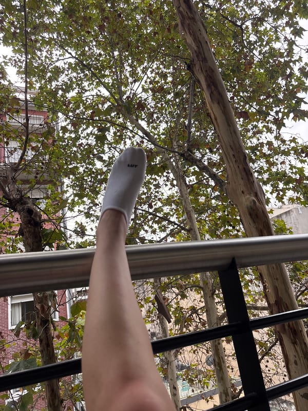 Person documents afternoon in Buenos Aires with photos