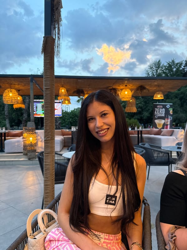 Evening cocktails and photos at a Plovdiv rooftop bar