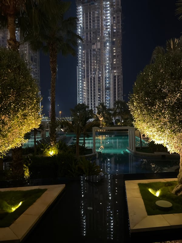 Night out along Dubai's JBR and Address Beach Resort strip