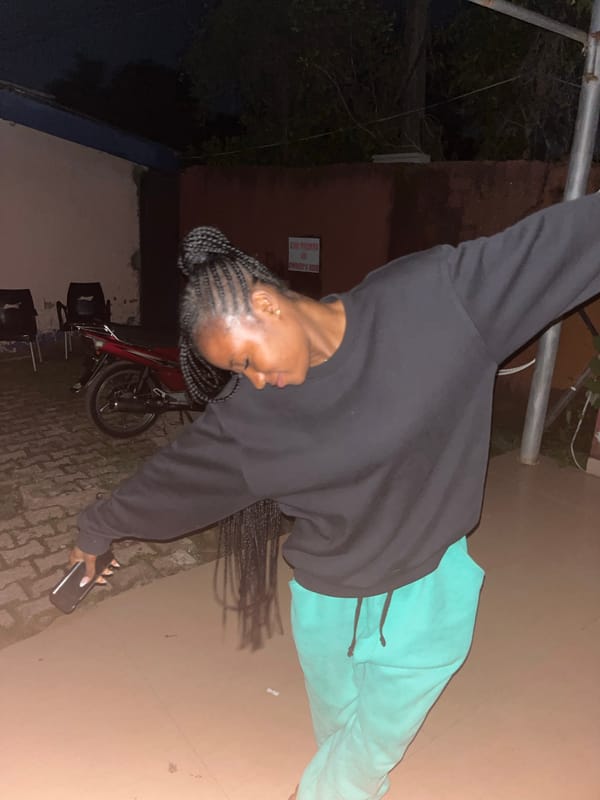 Casual late-night hangout photos around Jos, Nigeria