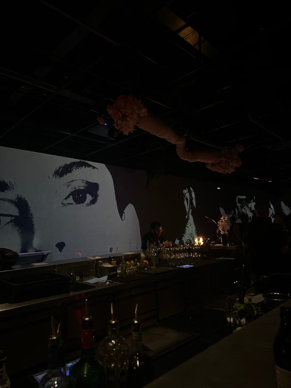 Evening bar scene documented in Berlin nightclub