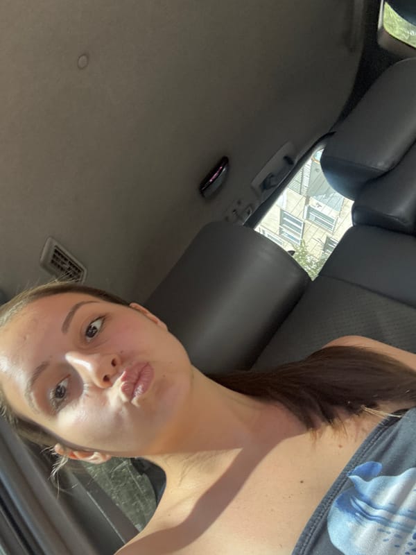 Casual car selfies in Burgas on a summer afternoon