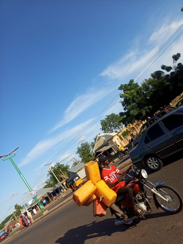 Afternoon street life across three towns in northern Nigeria