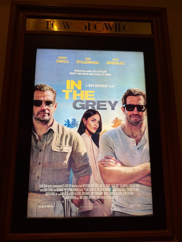 Guy Ritchie Film Poster Featuring Cavill, Gyllenhaal Photographed