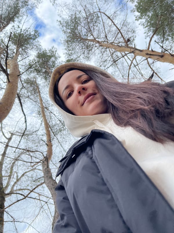 Portrait session captured in Chaikovsky park area