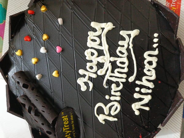 Birthday cake celebration observed in Nobinagar, Bangladesh