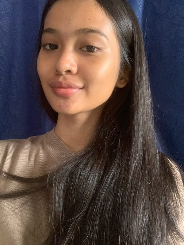 Casual selfie session at home in Sungai Meriam