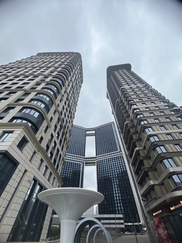 Spring scenes and modern architecture documented in Khimki