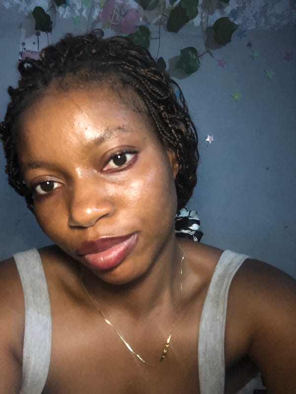 Woman photographed in portrait session in Kashere, Nigeria