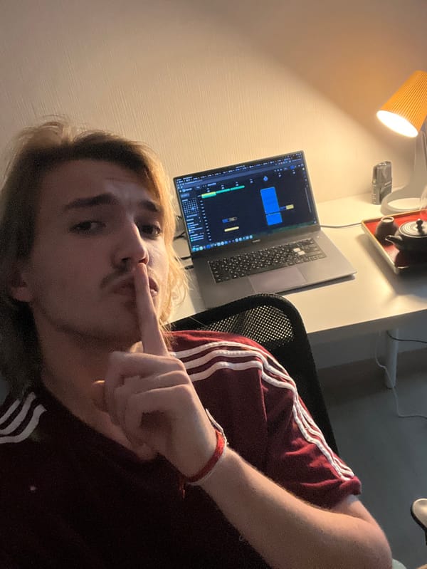 Person makes shush gesture in Thailand suburb