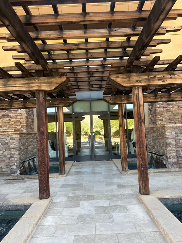 Witness documents outdoor scenes around Rancho Mirage California