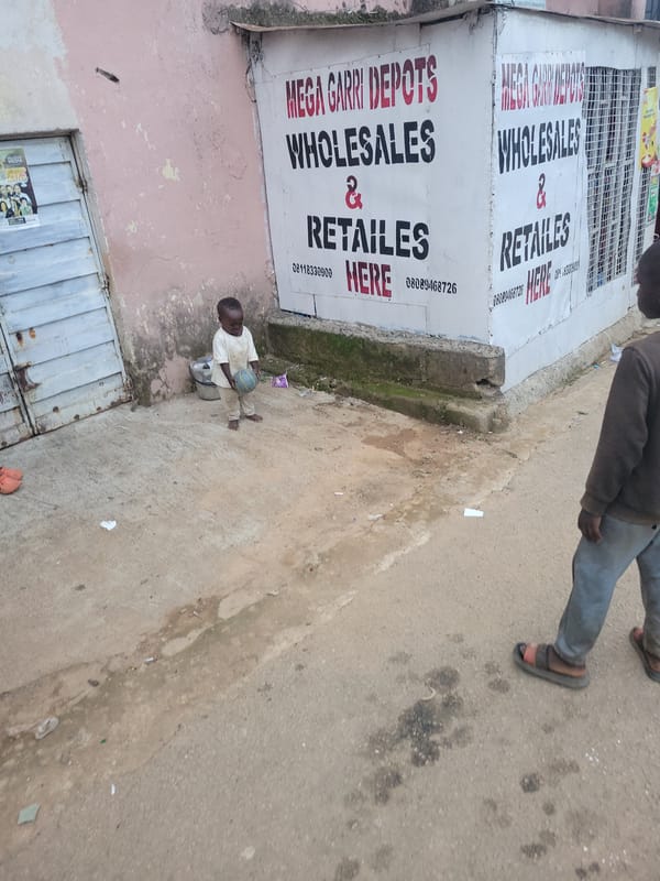 Daily life documented across Jos, Nigeria during evening hours