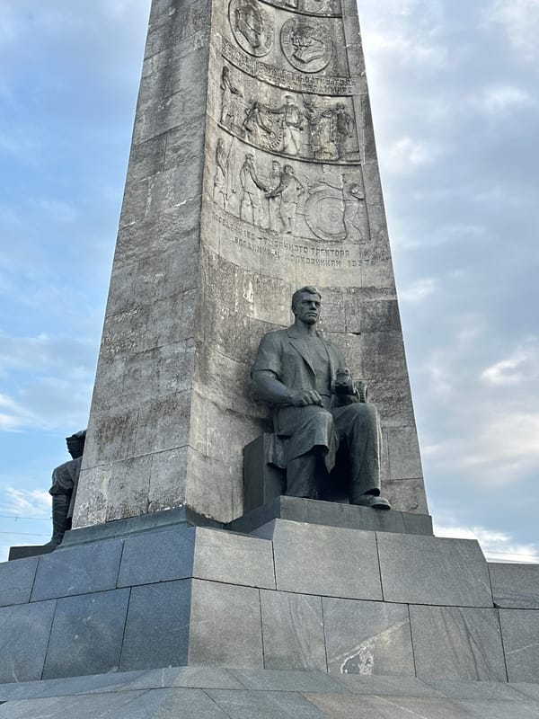 Family tours Vladimir Russia historic sites with young child