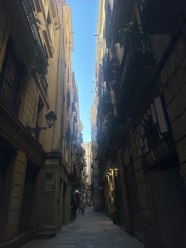 One-hour Barcelona walking tour captured through 24 witness memories