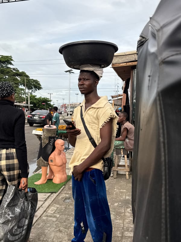 Everyday street life documented in Ado, Nigeria