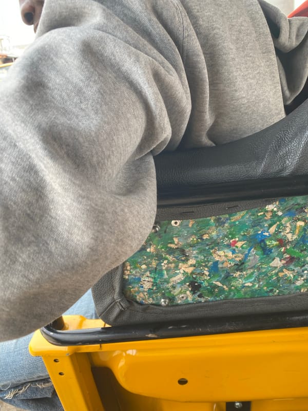 Riding the yellow keke napeps through Jalingo's streets