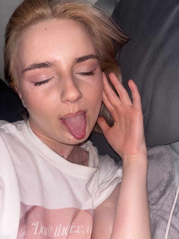 Young person photographed resting indoors in Russian city