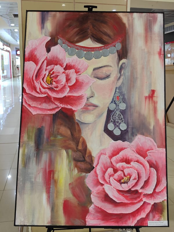Traditional art and dress documented in Ufa, Russia