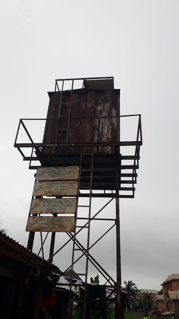 Morning street documentation captures ordinary life in Nkpor Nigeria
