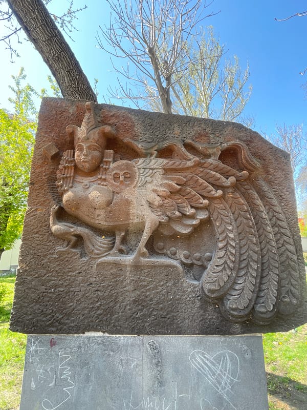 Spring morning scenes captured across Yerevan's parks and public spaces