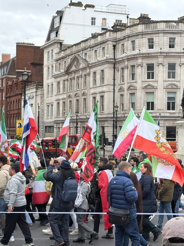 Protests, cycling group, and Chinatown activity in central London