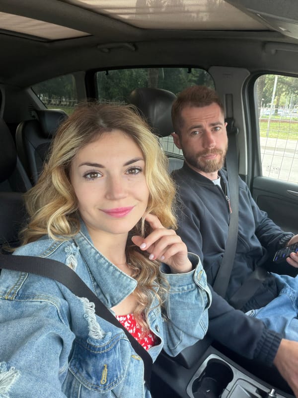 Couple spotted in car during early morning in Budva