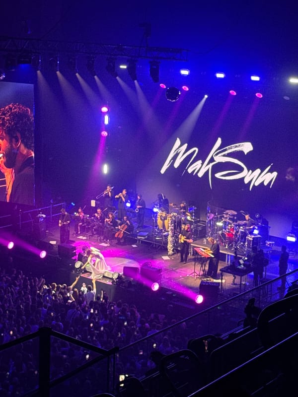 MakSim performs live concert in Ufa arena
