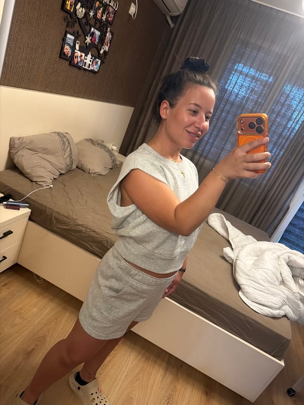 Family's quiet afternoon documented through selfies, child's play in Burgas