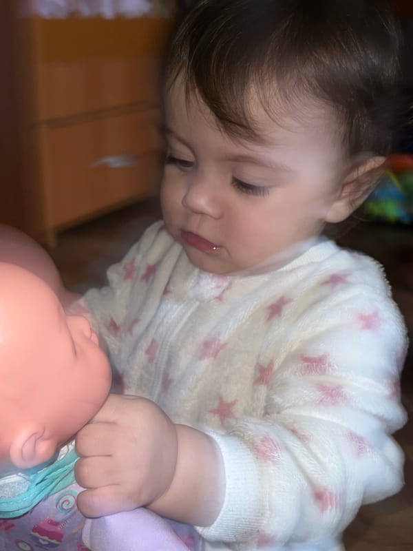 Early morning family moments captured in Bulgarian home