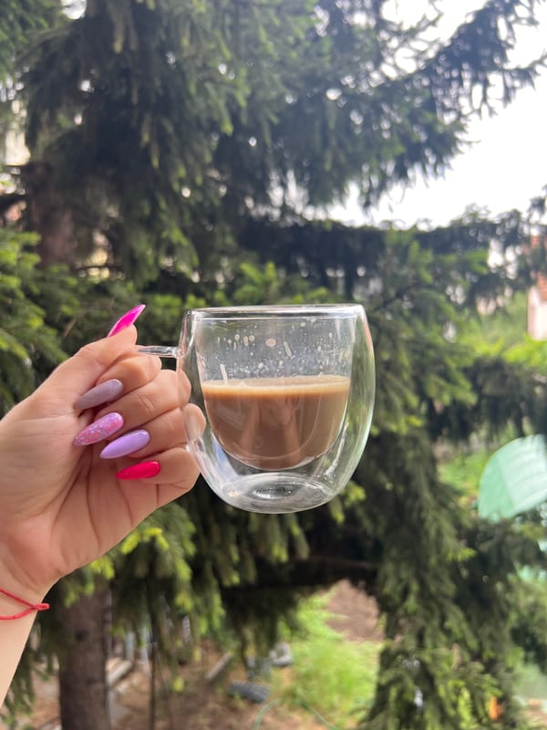 A casual Sofia morning mixing home moments and a renovation site