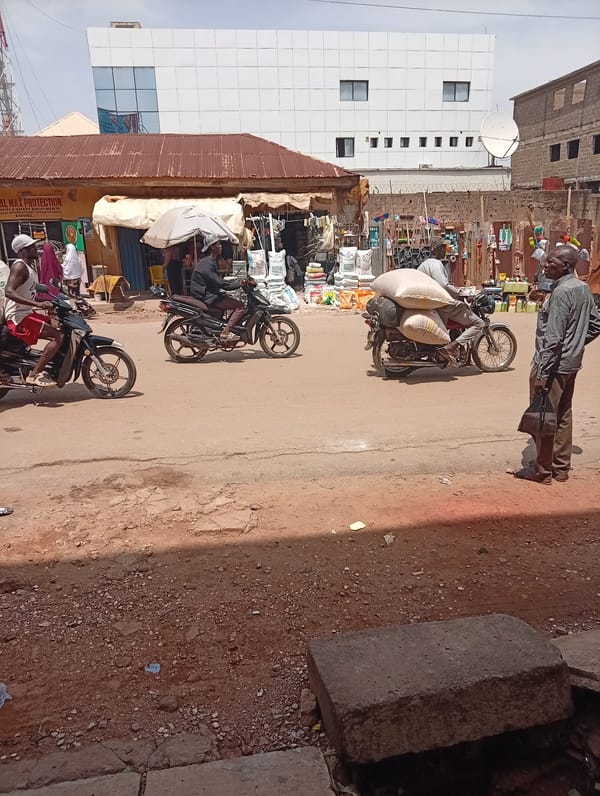 Daily street life documented in Maiburiji, Nigeria