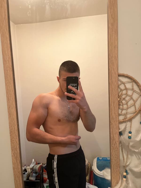 Mirror selfies captured over 50-minute span at undisclosed location