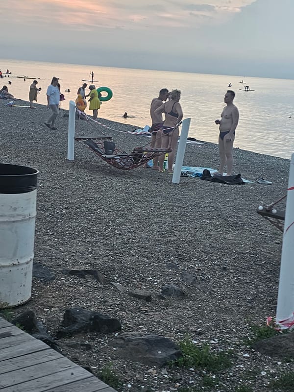 Late summer evening along the Vladivostok waterfront