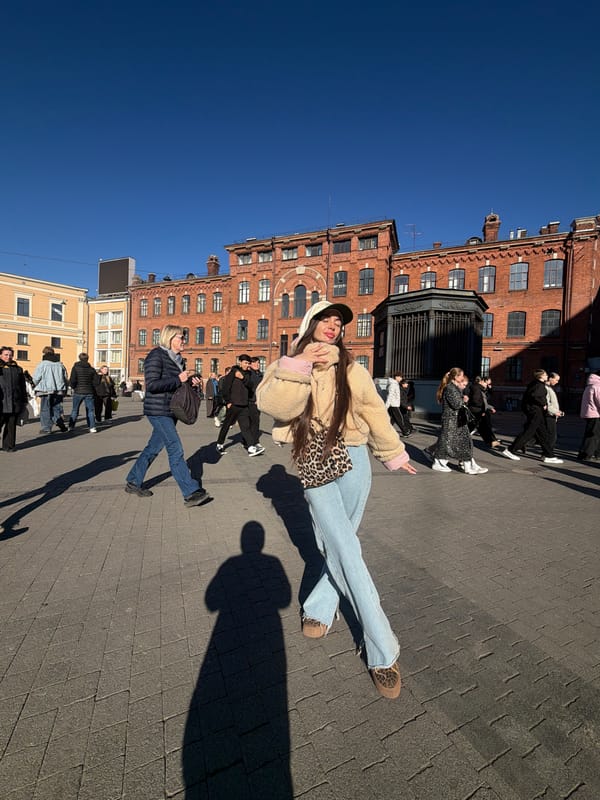 Street scenes and architecture documented in central Saint Petersburg