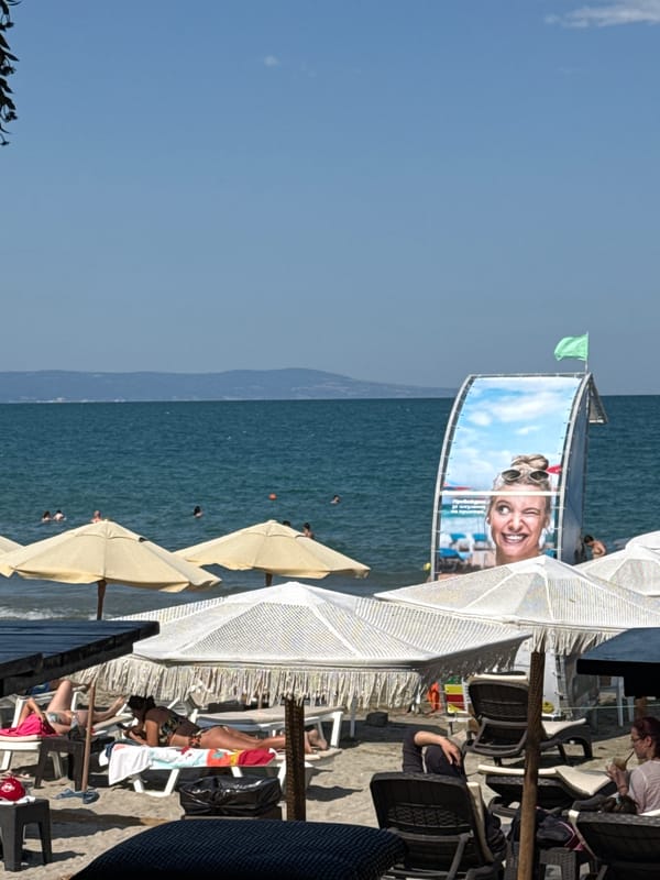Sun, Aperol, and a rustic beach bar in Pomorie