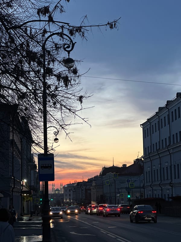 Daily life scenes captured across Kazan, Russia