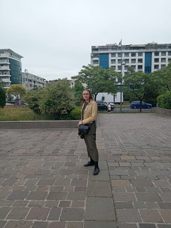 Morning walk through downtown Podgorica captures street art and architecture