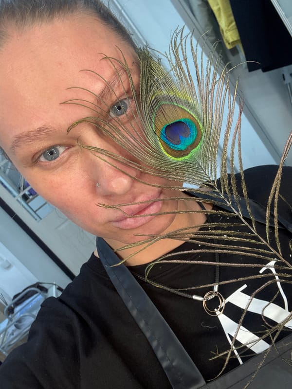 Beauty salon activities documented in Perm, Russia