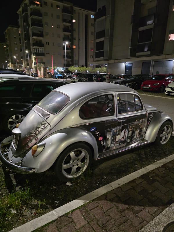 Evening street scenes captured in downtown Podgorica