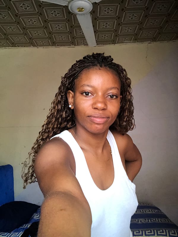 Woman photographed multiple times in Kashere Nigeria residence