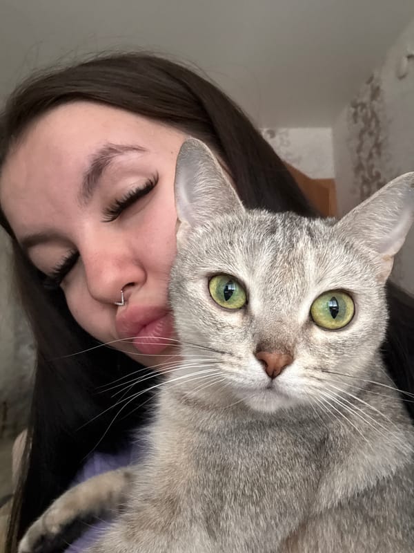 Morning selfie session documented in snowy Foki, Russia