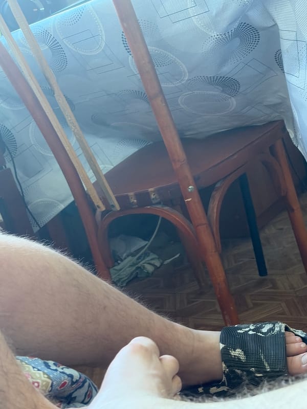 Domestic moments captured in Russian home over 14 minutes