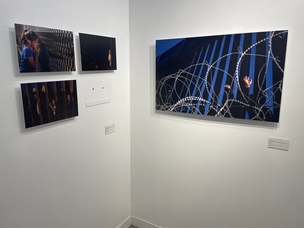 Evening documentation of Mexico City art galleries and urban spaces