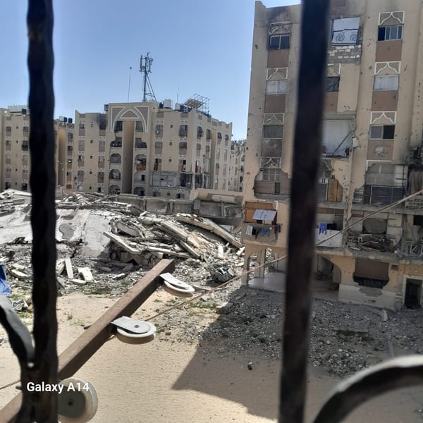 Witness documents damage and displacement camps in Khan Yunis